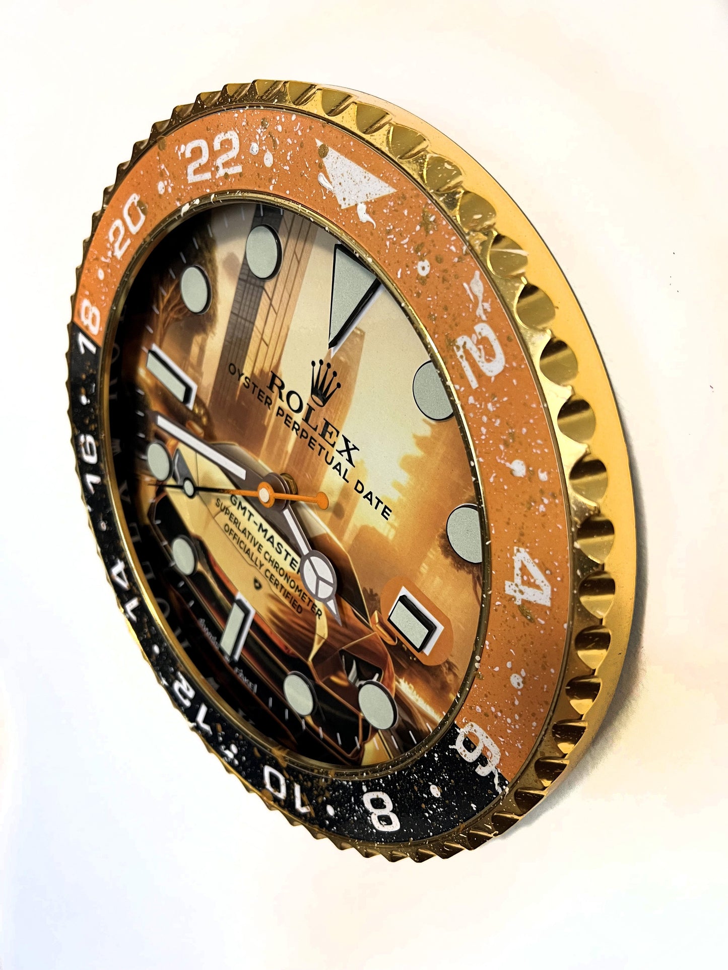 Orologio Gmt The Lambo Custom da muro