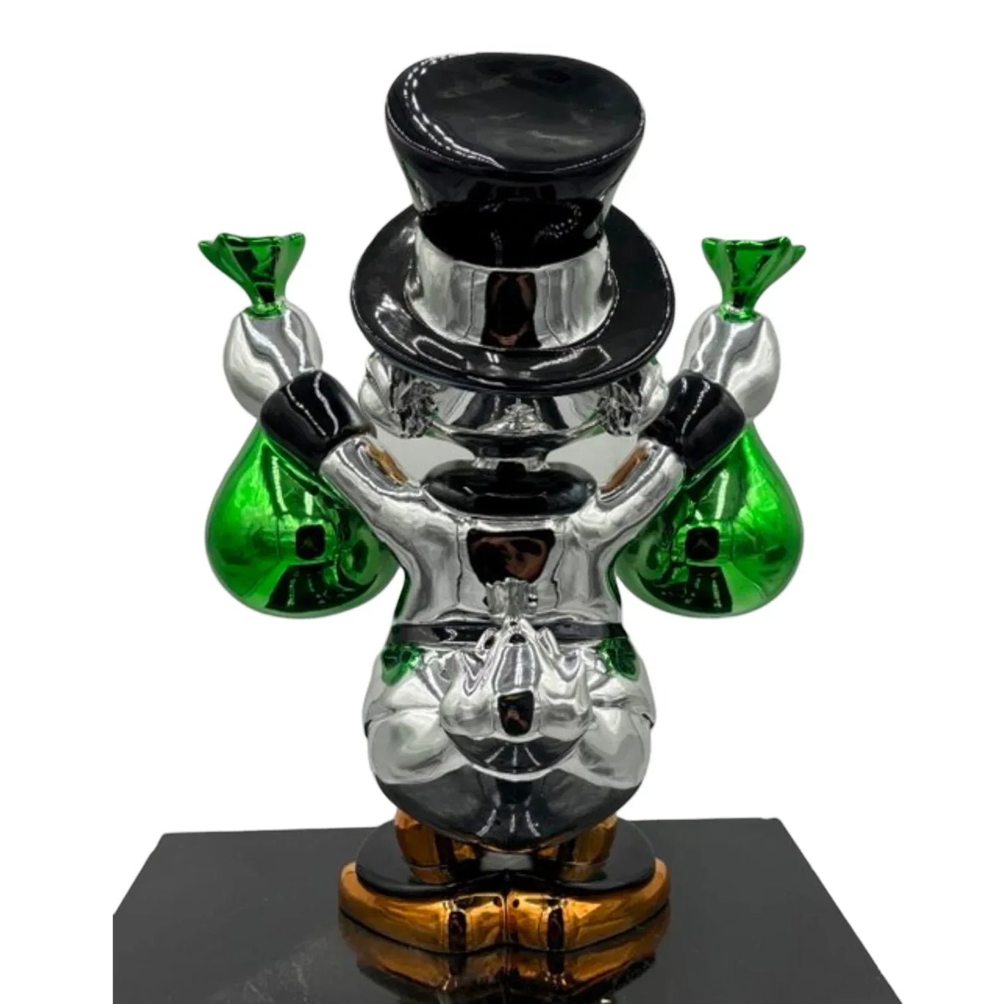 Paperone Green Pop Art - Scultura Naor26 - Moon24