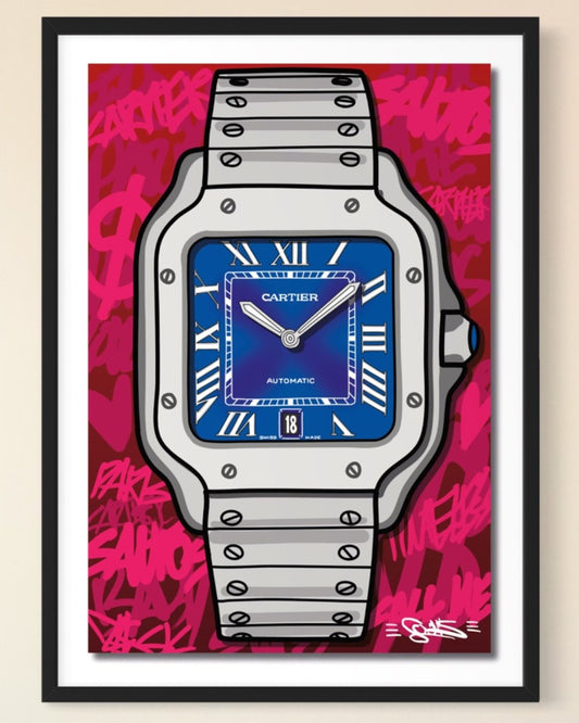 Quadro Santos the Cartier (Opera d'arte 3D)