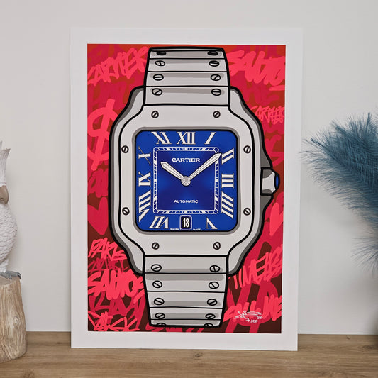 Quadro Santos the Cartier (Opera d'arte 3D)