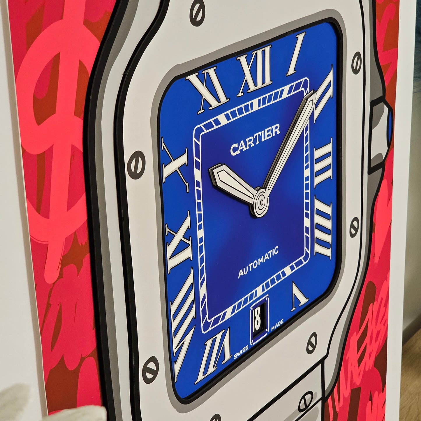 Quadro Santos the Cartier (Opera d'arte 3D)