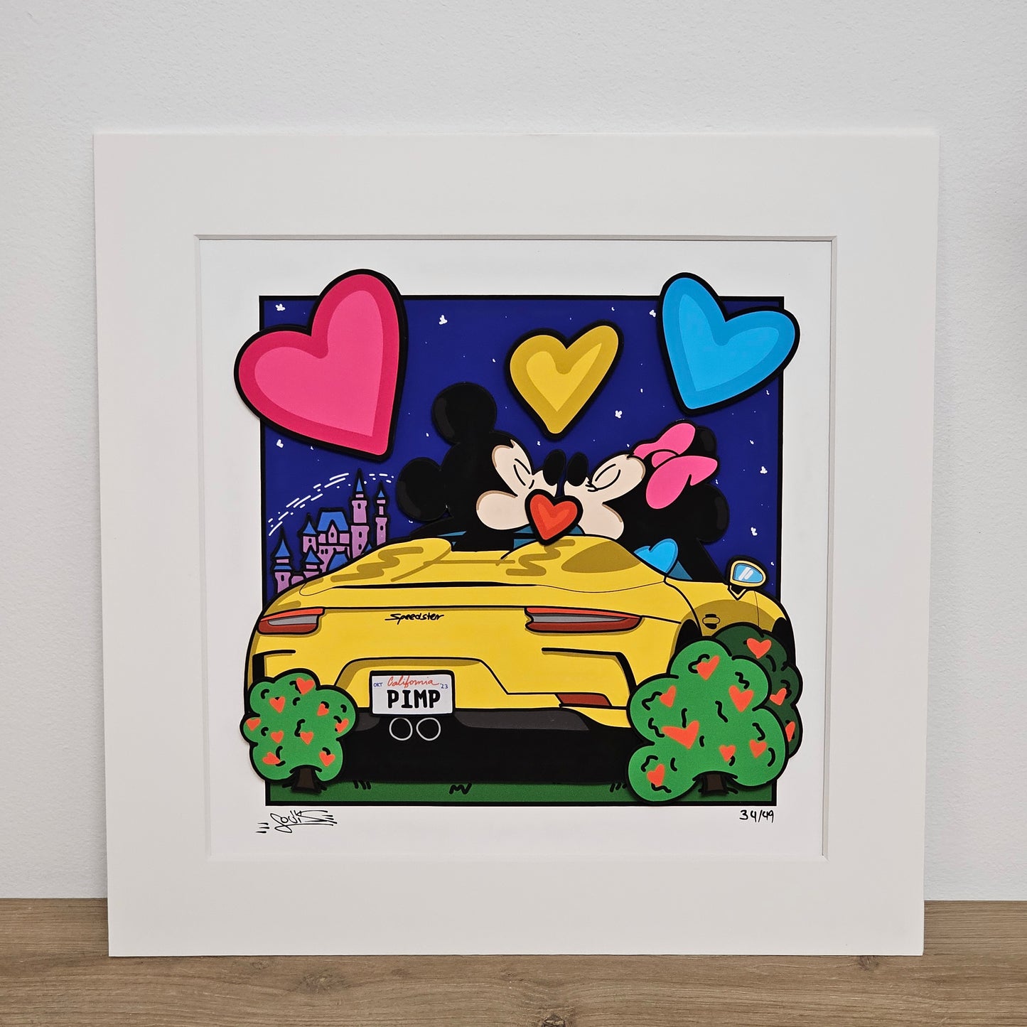 Quadro Incontri Veloci  (Opera d'arte 3D)