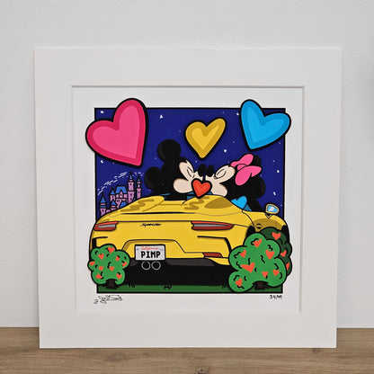 Quadro Incontri Veloci  (Opera d'arte 3D)