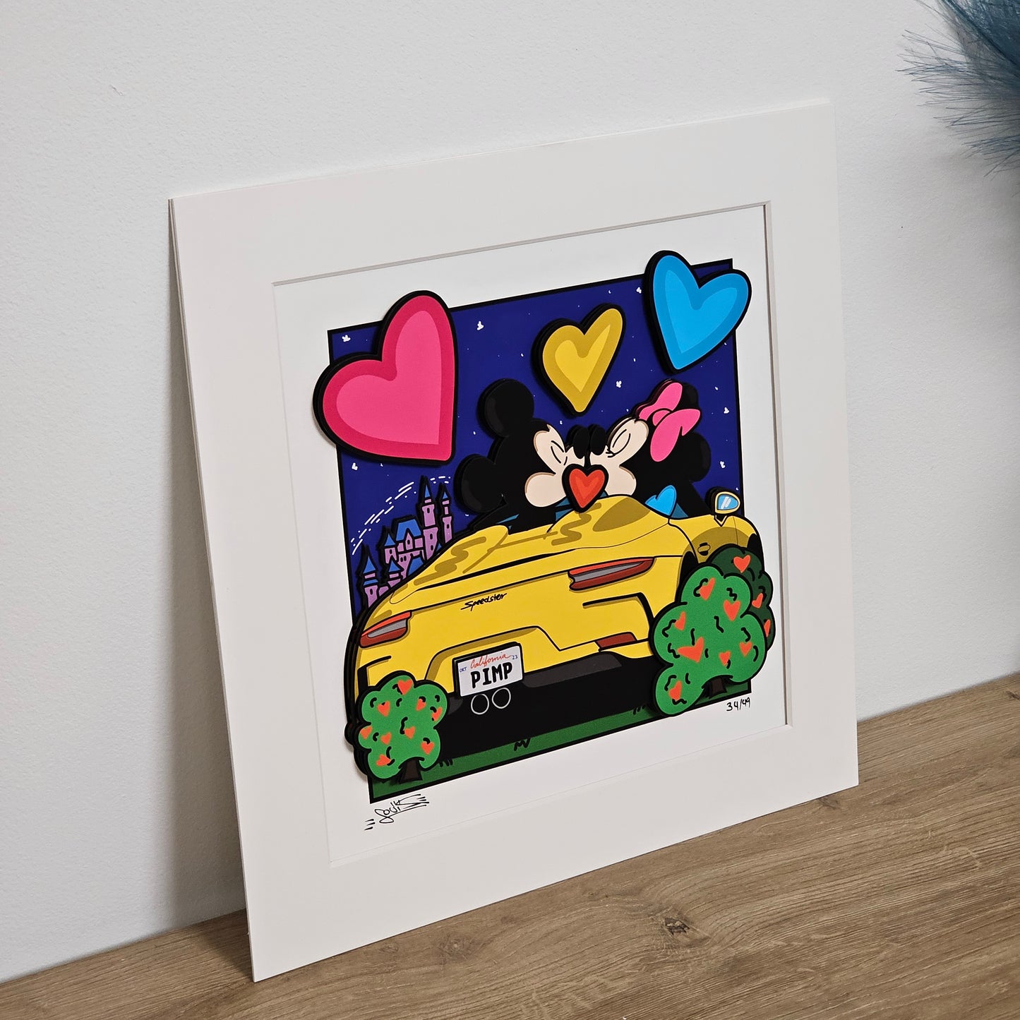 Quadro Incontri Veloci  (Opera d'arte 3D)