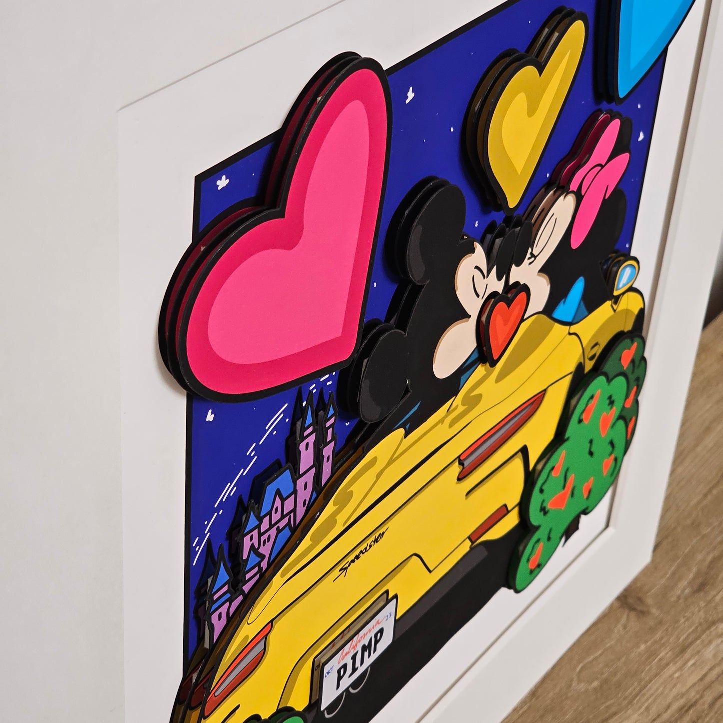 Quadro Incontri Veloci  (Opera d'arte 3D)