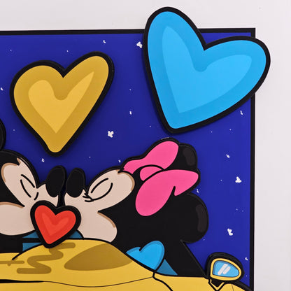 Quadro Incontri Veloci  (Opera d'arte 3D)