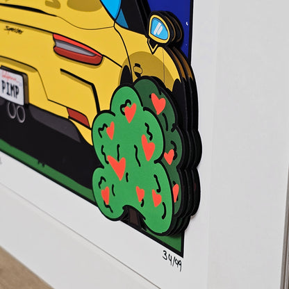 Quadro Incontri Veloci  (Opera d'arte 3D)