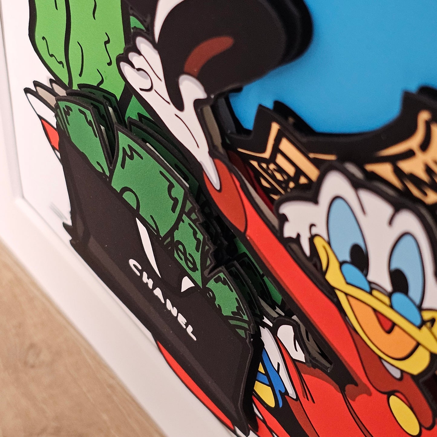 Quadro Luxury Picnic a Parigi  (Opera d'arte 3D)