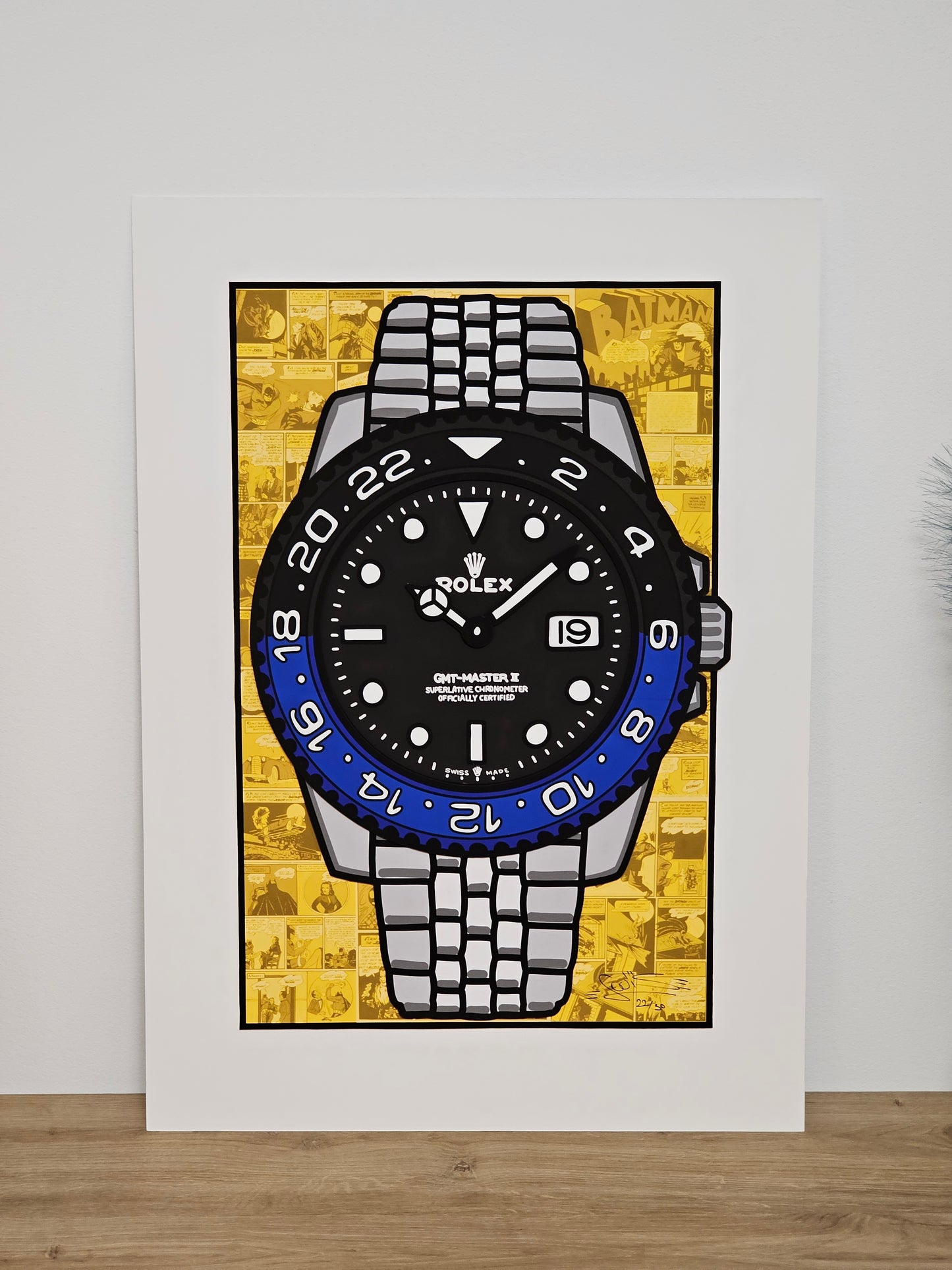 Quadro Bat's GMT (Opera d'arte 3D)
