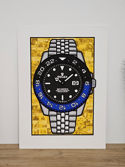 Quadro Bat's GMT (Opera d'arte 3D)