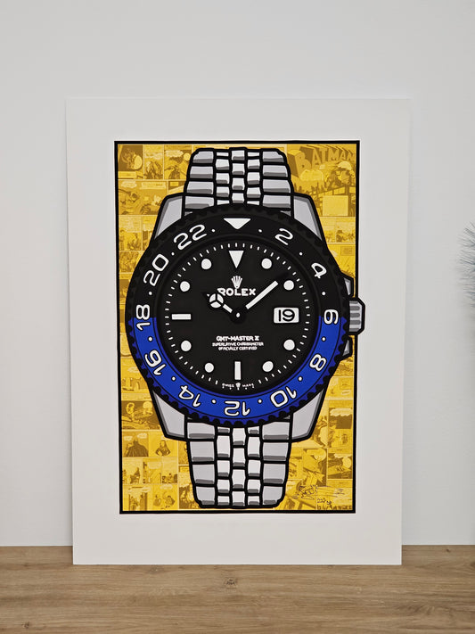 Quadro Bat's GMT (Opera d'arte 3D)