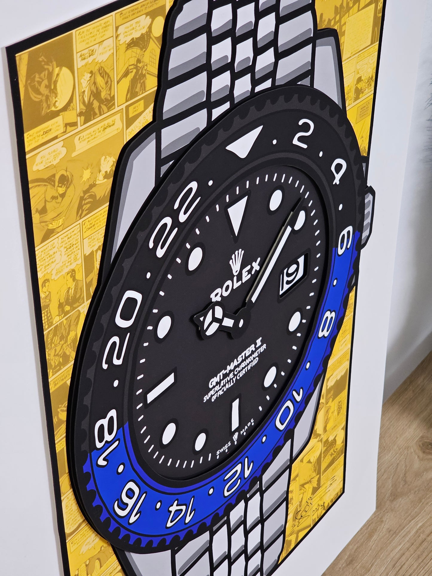 Quadro Bat's GMT (Opera d'arte 3D)