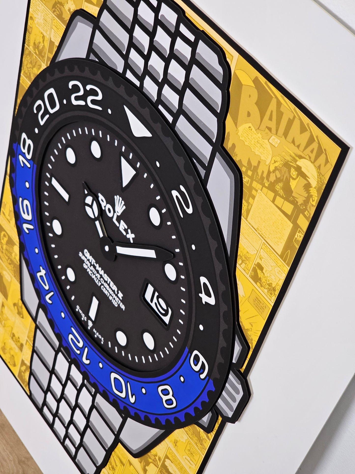 Quadro Bat's GMT (Opera d'arte 3D)