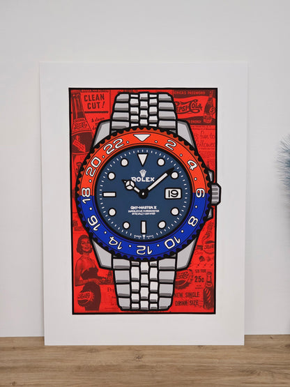 Quadro Pepsi GMT (Opera d'arte 3D)
