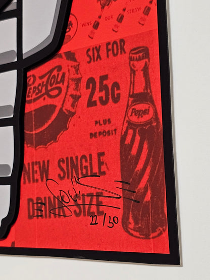 Quadro Pepsi GMT (Opera d'arte 3D)