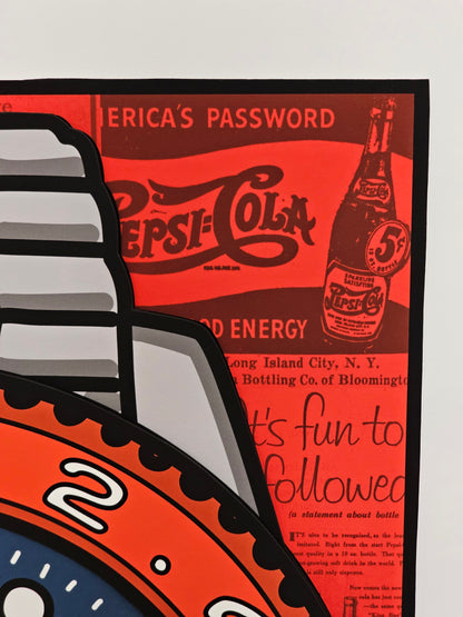 Quadro Pepsi GMT (Opera d'arte 3D)