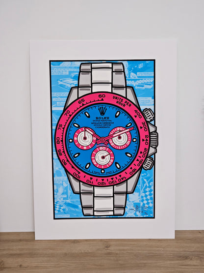 Quadro Pink Day (Opera d'arte 3D)