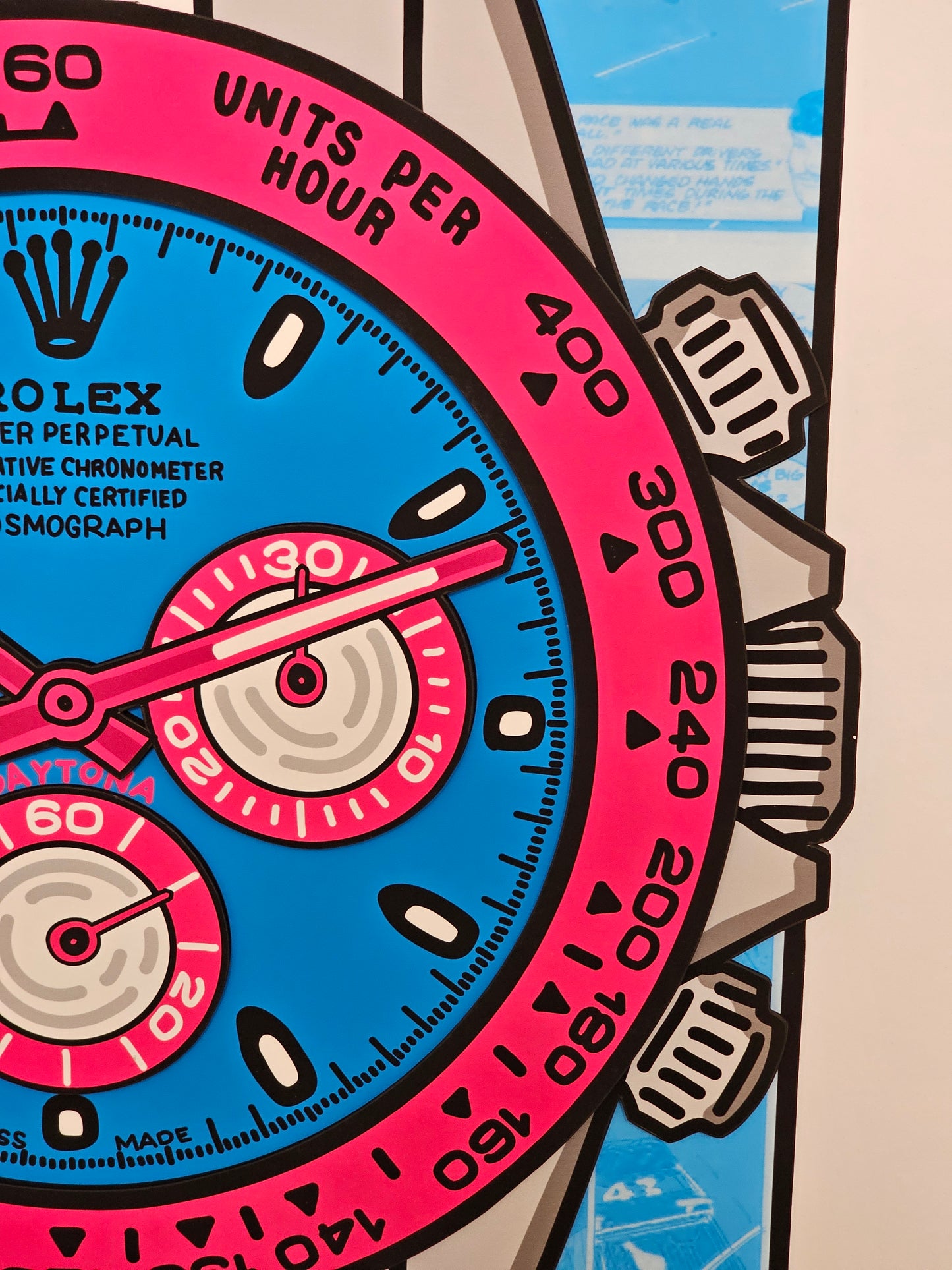 Quadro Pink Day (Opera d'arte 3D)