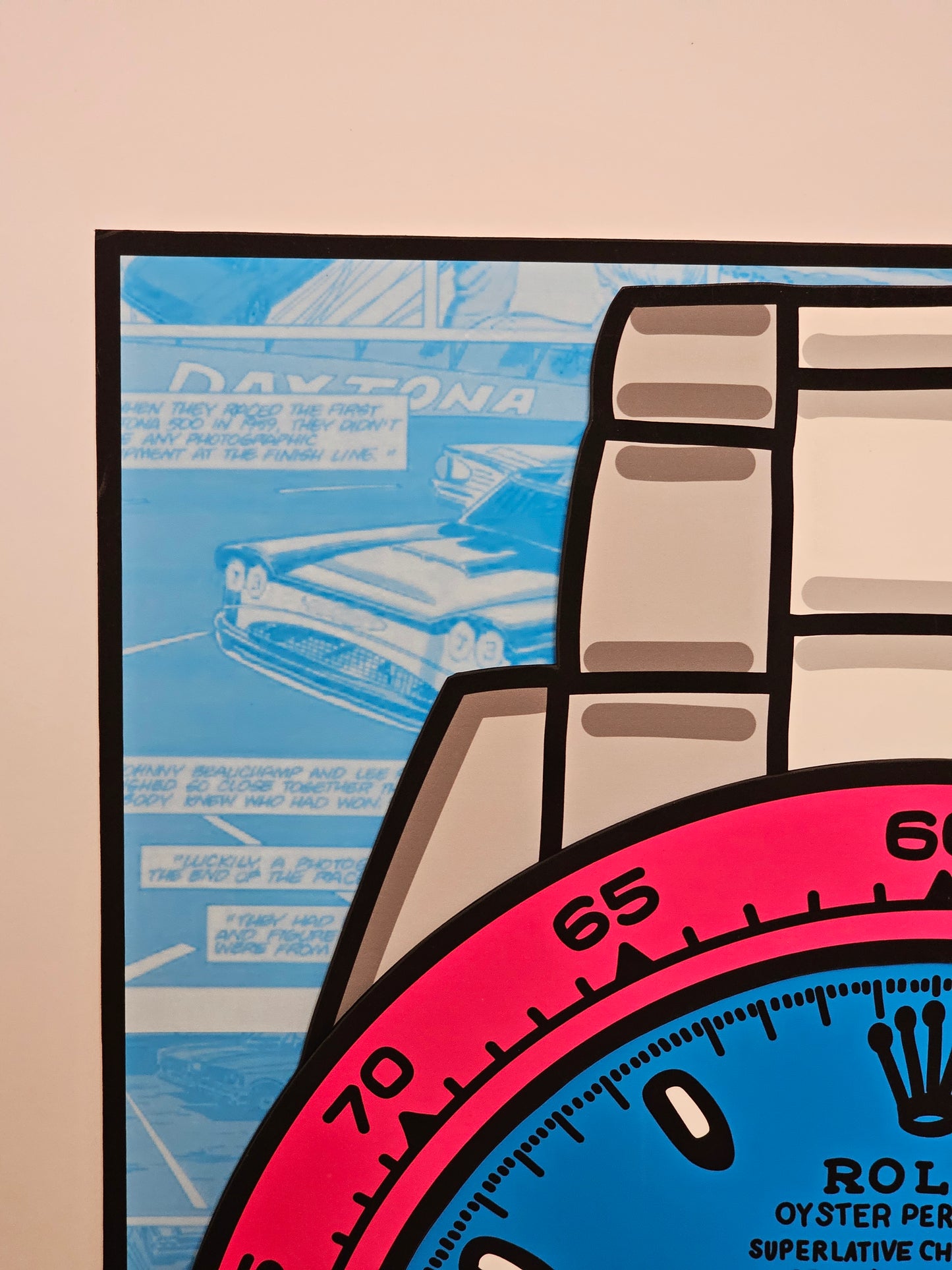 Quadro Pink Day (Opera d'arte 3D)