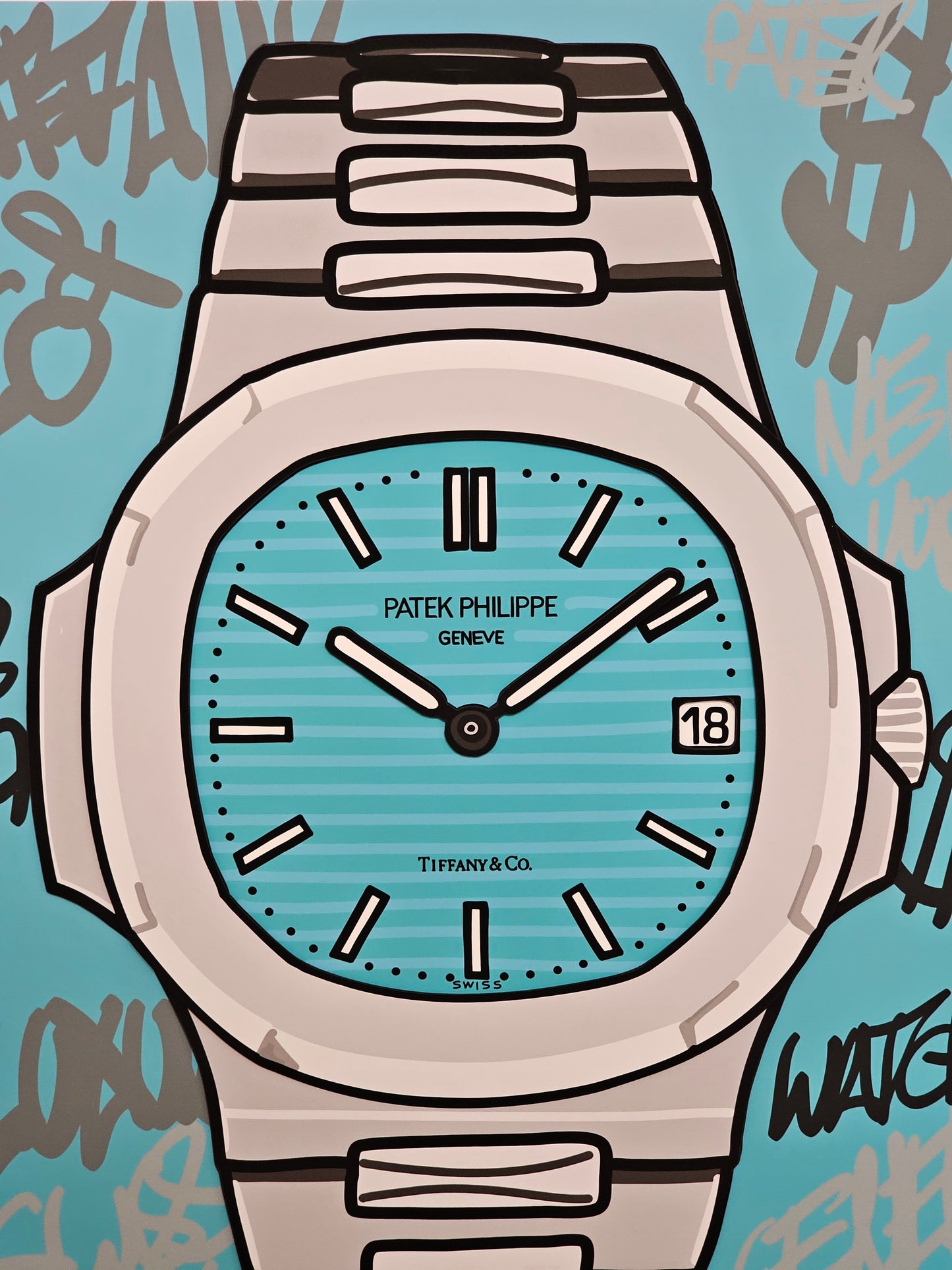 Quadro Tif fanys Patek (Opera d'arte 3D)