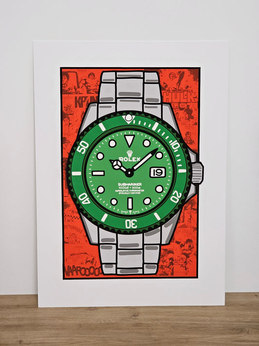 Quadro The Incredible Sub (Opera d'arte 3D)