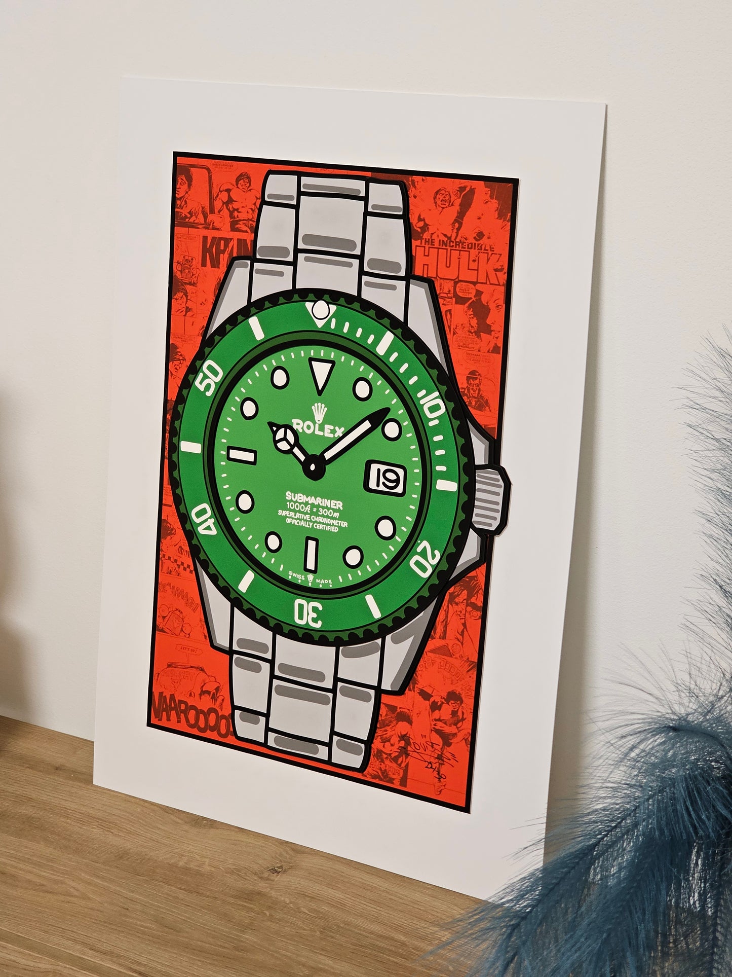 Quadro The Incredible Sub (Opera d'arte 3D)