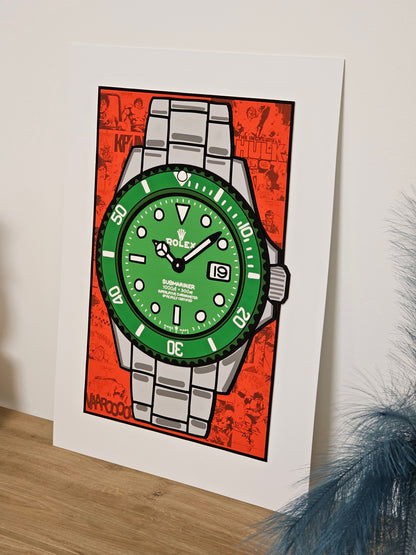 Quadro The Incredible Sub (Opera d'arte 3D)