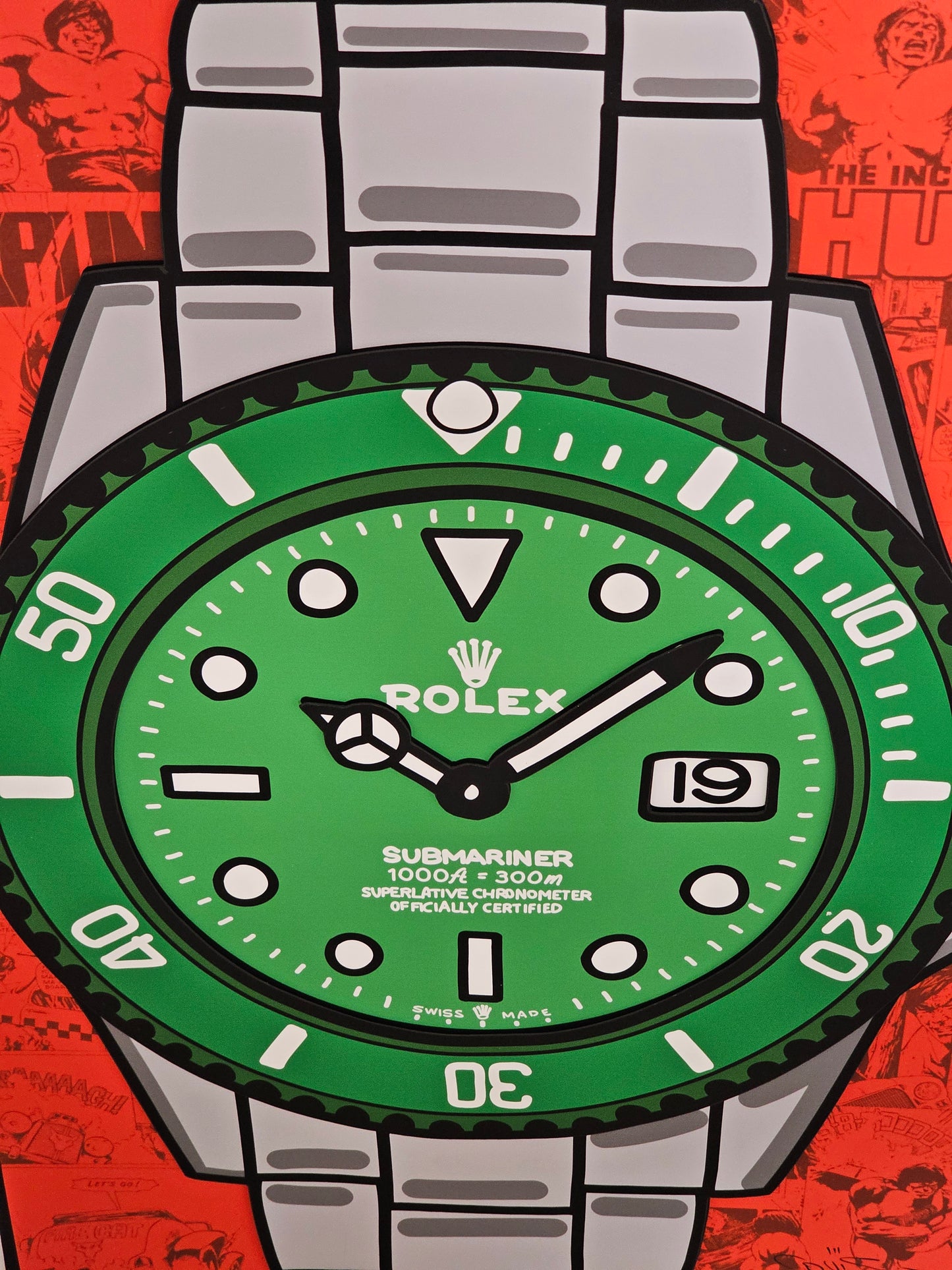 Quadro The Incredible Sub (Opera d'arte 3D)