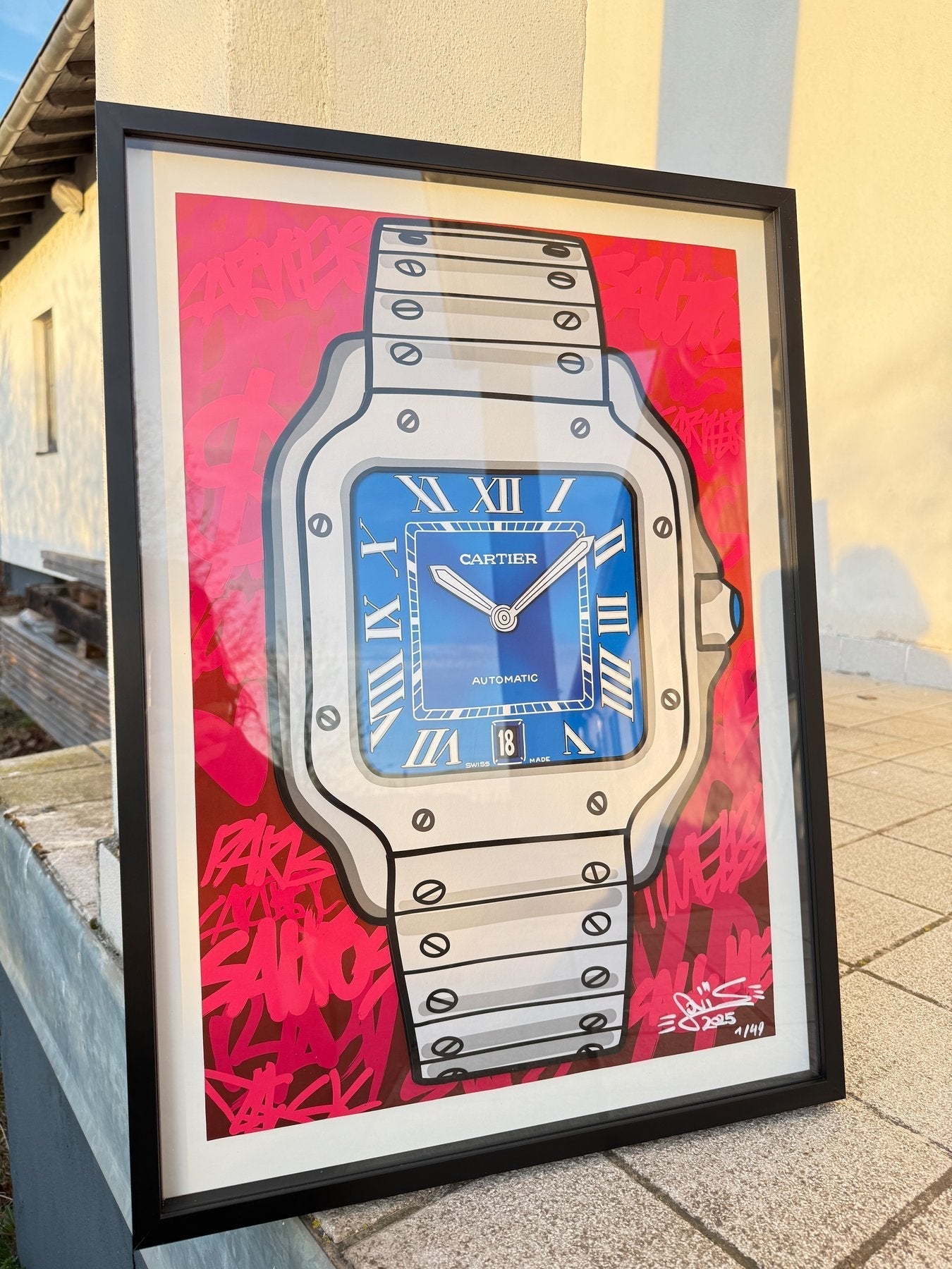 Quadro Santos the Cartier (Opera d'arte 3D)