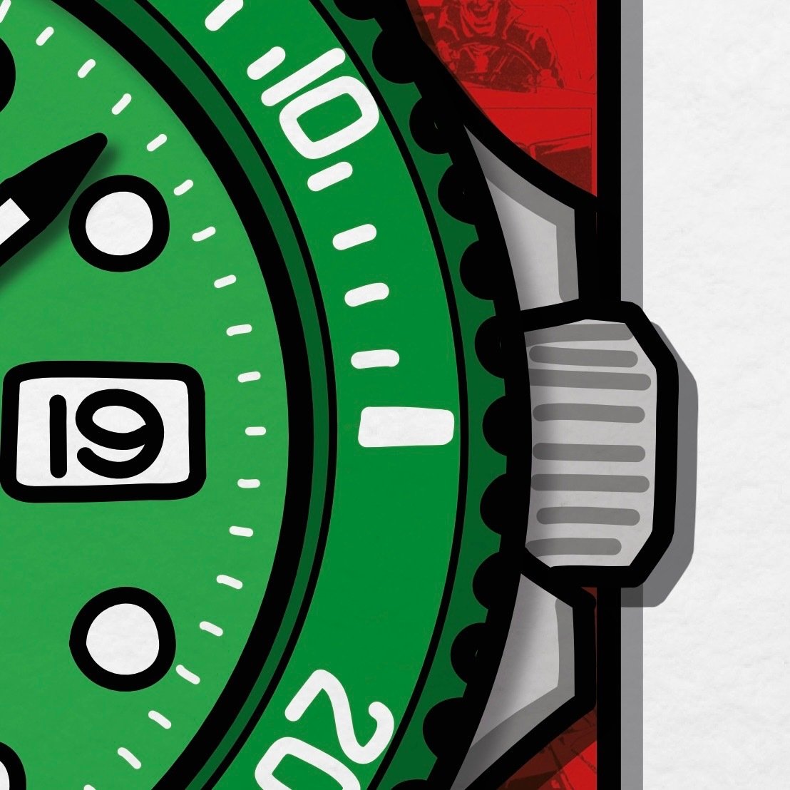 Quadro The Incredible Sub (Opera d'arte 3D)