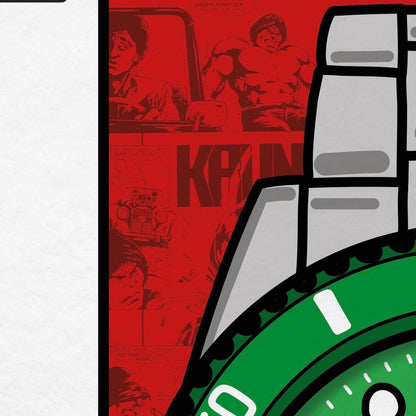 Quadro The Incredible Sub (Opera d'arte 3D)