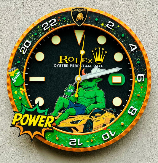 Orologio Custom Gmt The Lamborghini Bull da muro