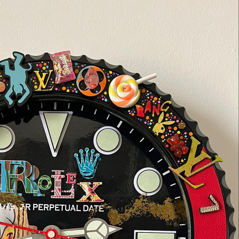 Orologio Custom Sub-Master The Crazy Duck da muro