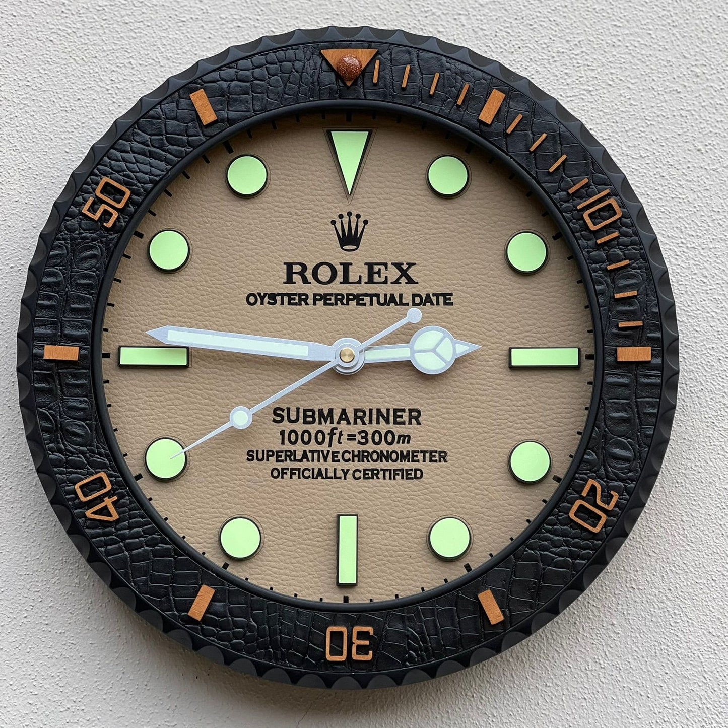 Orologio Sub Tribute Custom da Parete