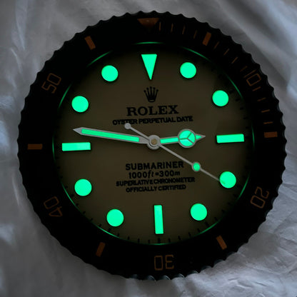 Orologio Sub Tribute Custom da Parete