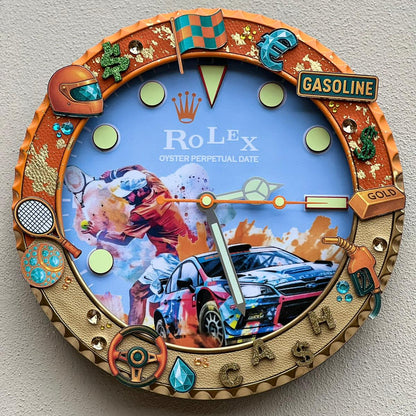 Orologio “Full Throttle – Racing Spirit Edition” Custom da Parete