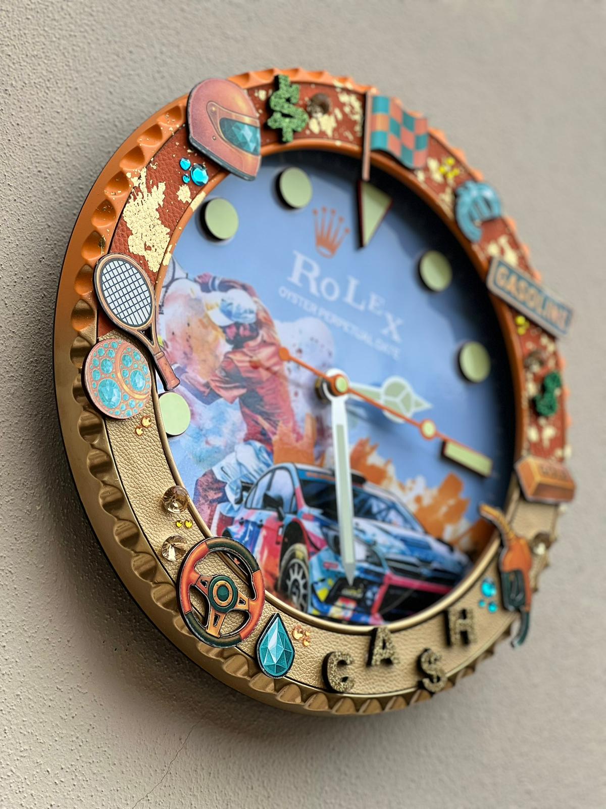 Orologio “Full Throttle – Racing Spirit Edition” Custom da Parete