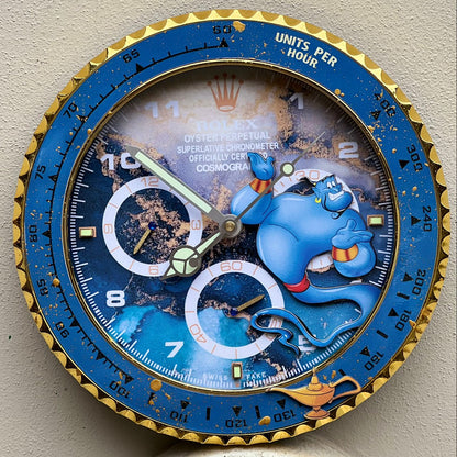 Orologio “Magic Time – Daytona Genie Edition”  Custom da Parete
