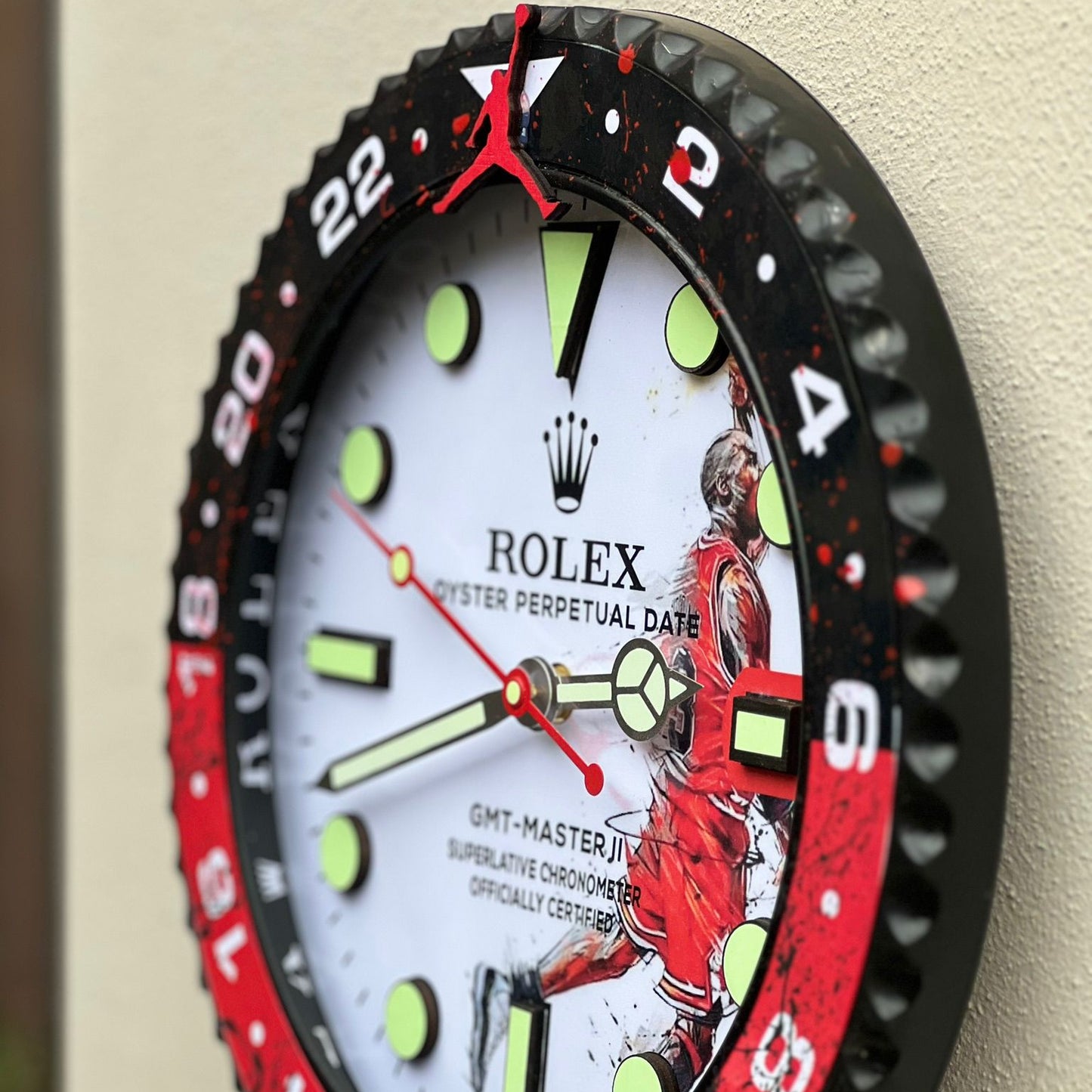 Orologio “Air Time – GMT Master Jump” Custom da Parete