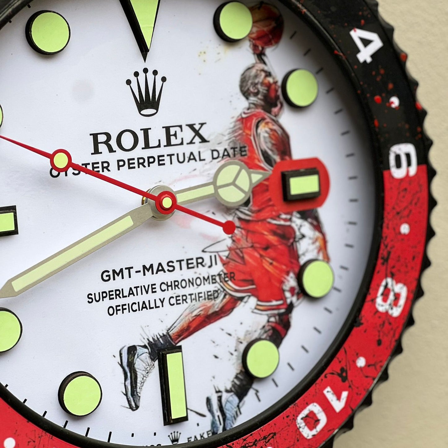 Orologio “Air Time – GMT Master Jump” Custom da Parete
