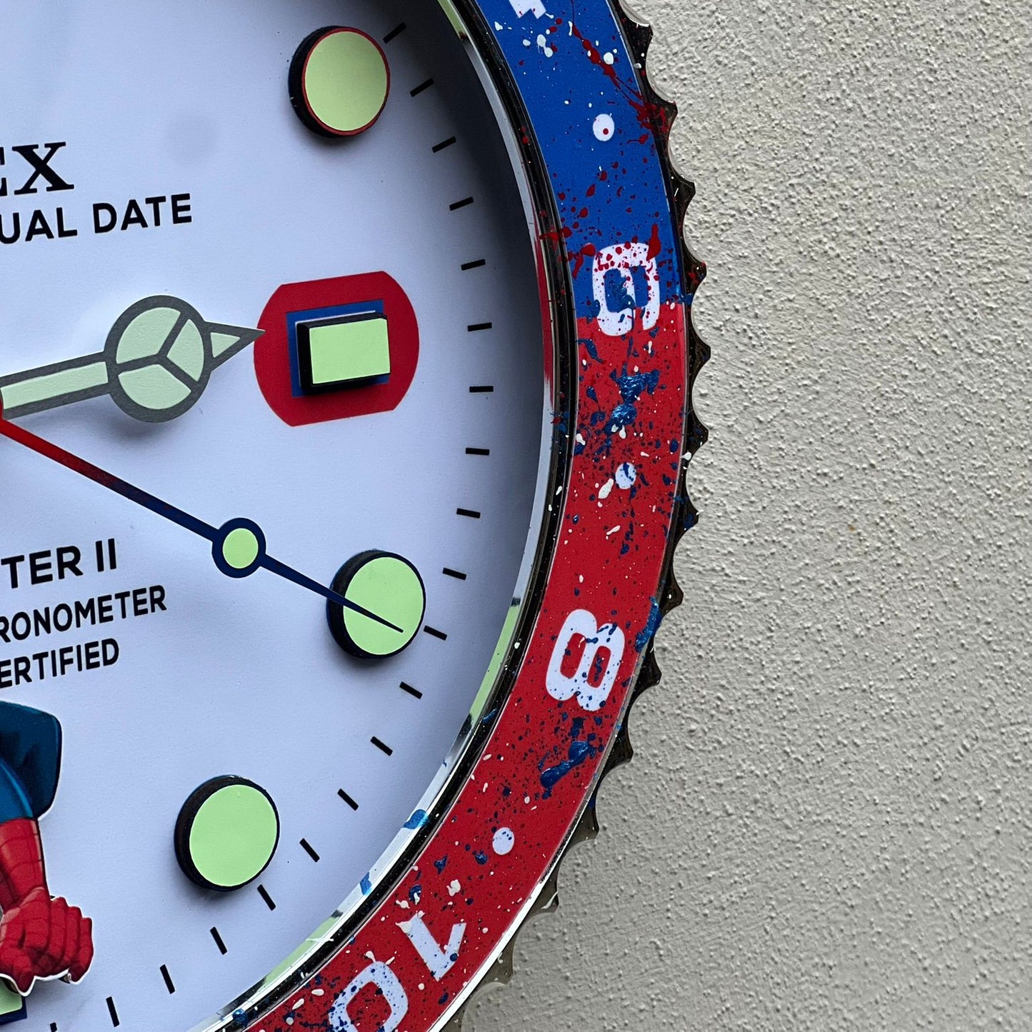 Orologio “Time Swing – Gmt Spider ” Custom da Parete