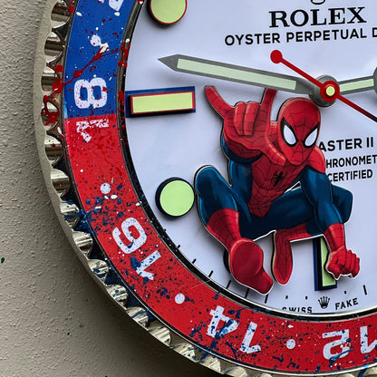 Orologio “Time Swing – Gmt Spider ” Custom da Parete