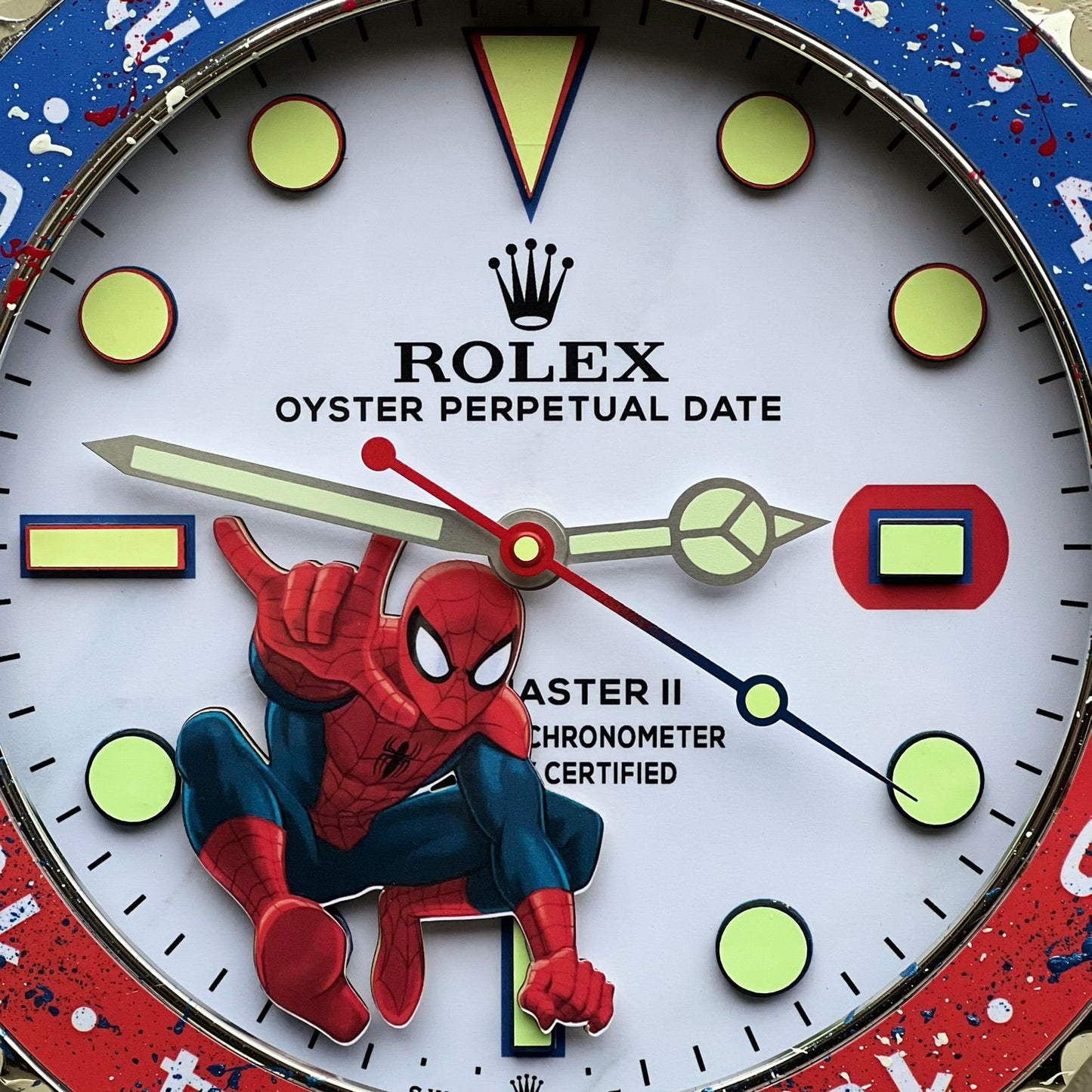 Orologio “Time Swing – Gmt Spider ” Custom da Parete