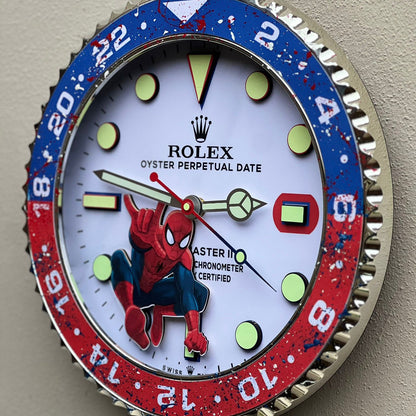 Orologio “Time Swing – Gmt Spider ” Custom da Parete