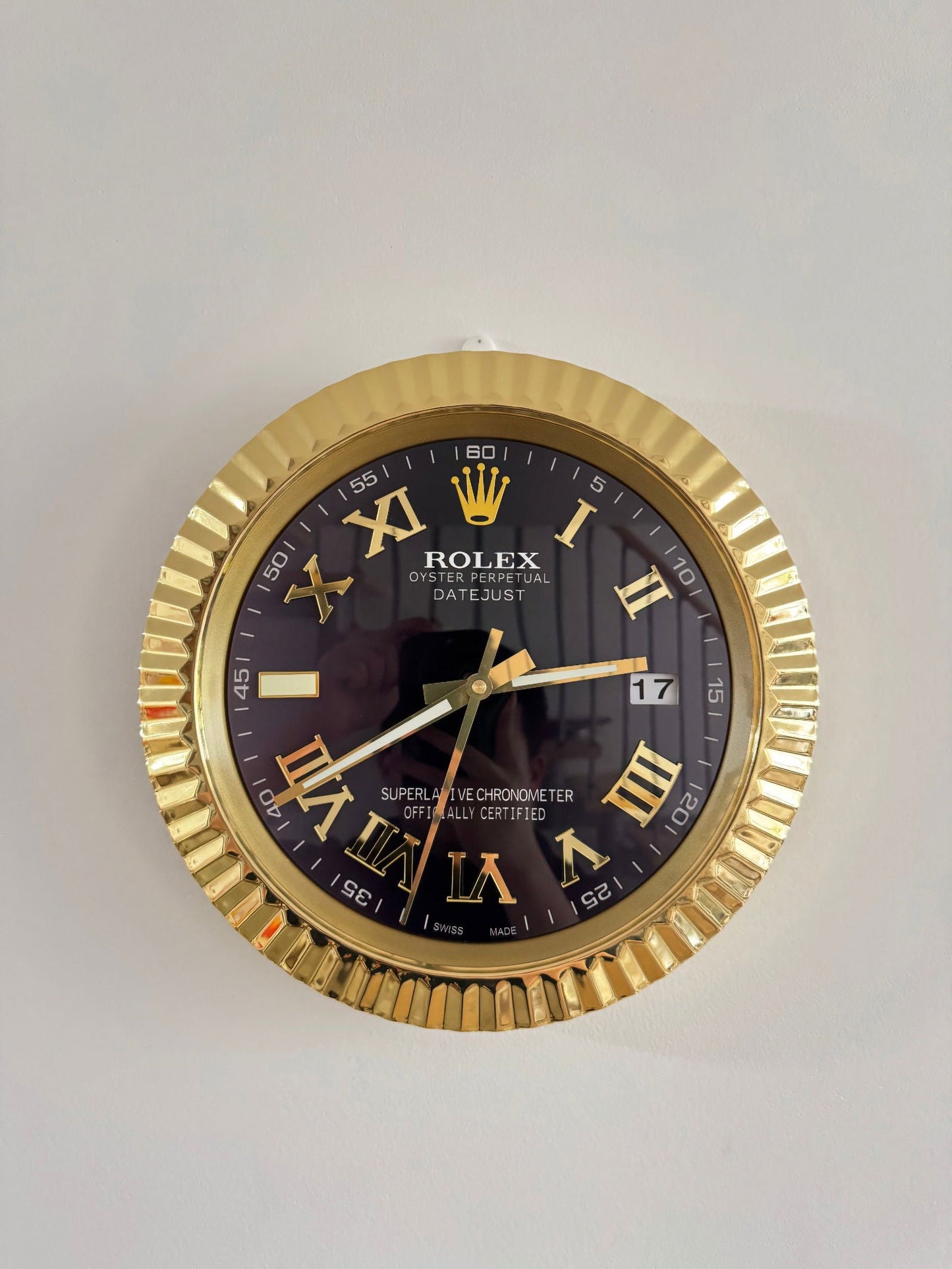 Orologio Date Just Roman da muro