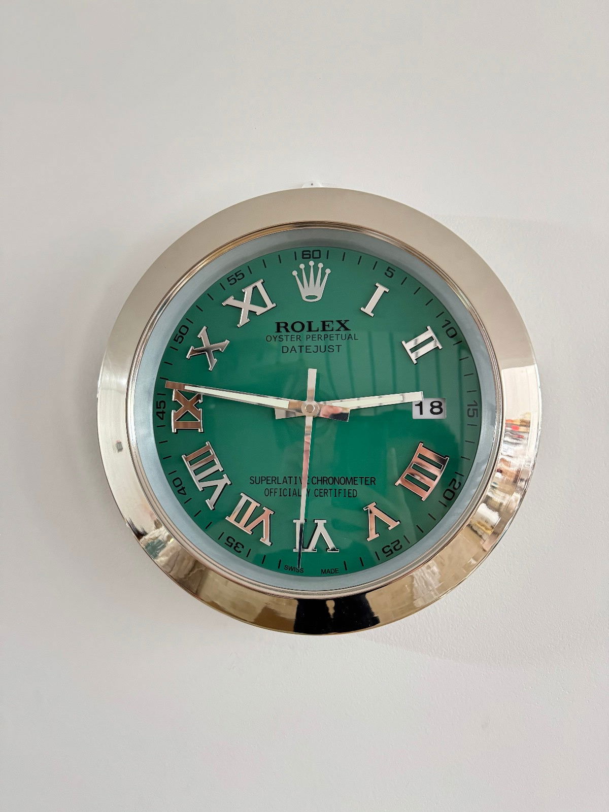 Orologio Date Just Roman da muro