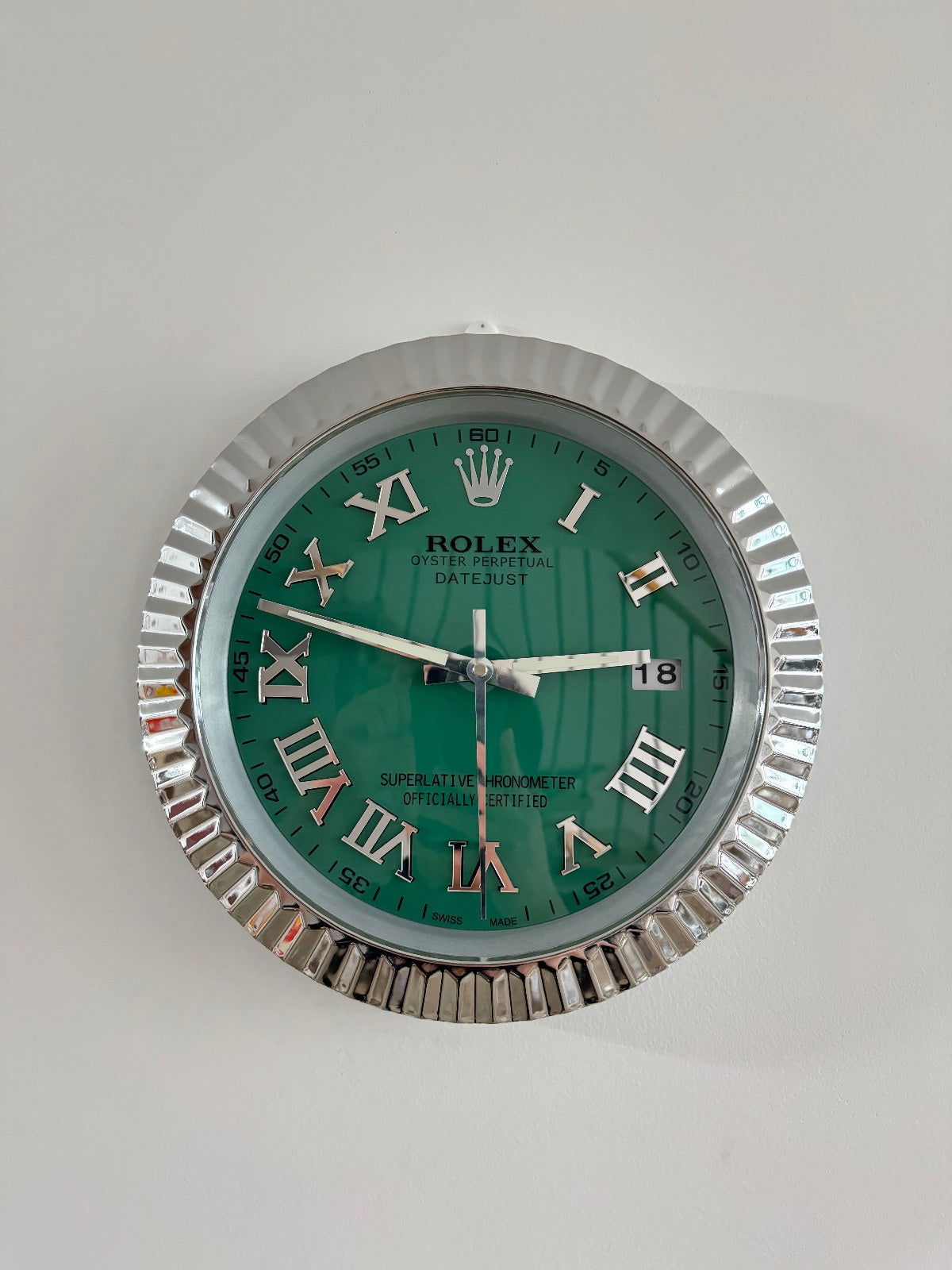 Orologio Date Just Roman da muro