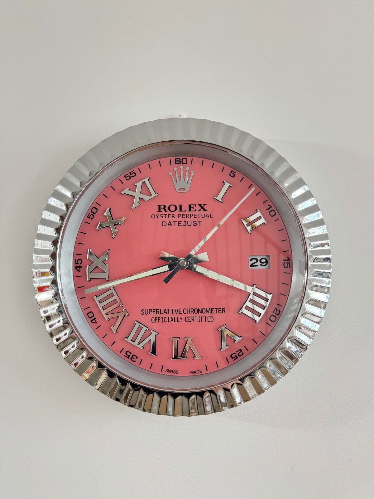 Orologio Date Just Roman da muro