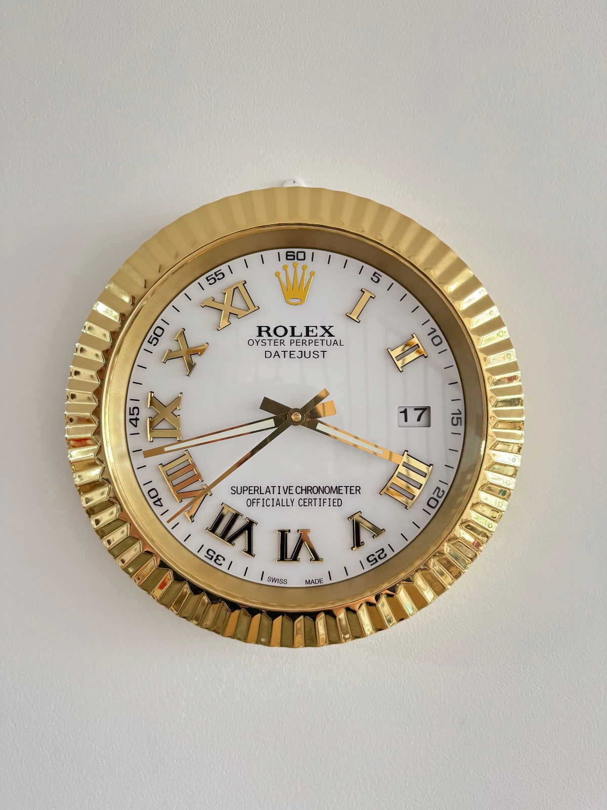 Orologio Date Just Roman da muro