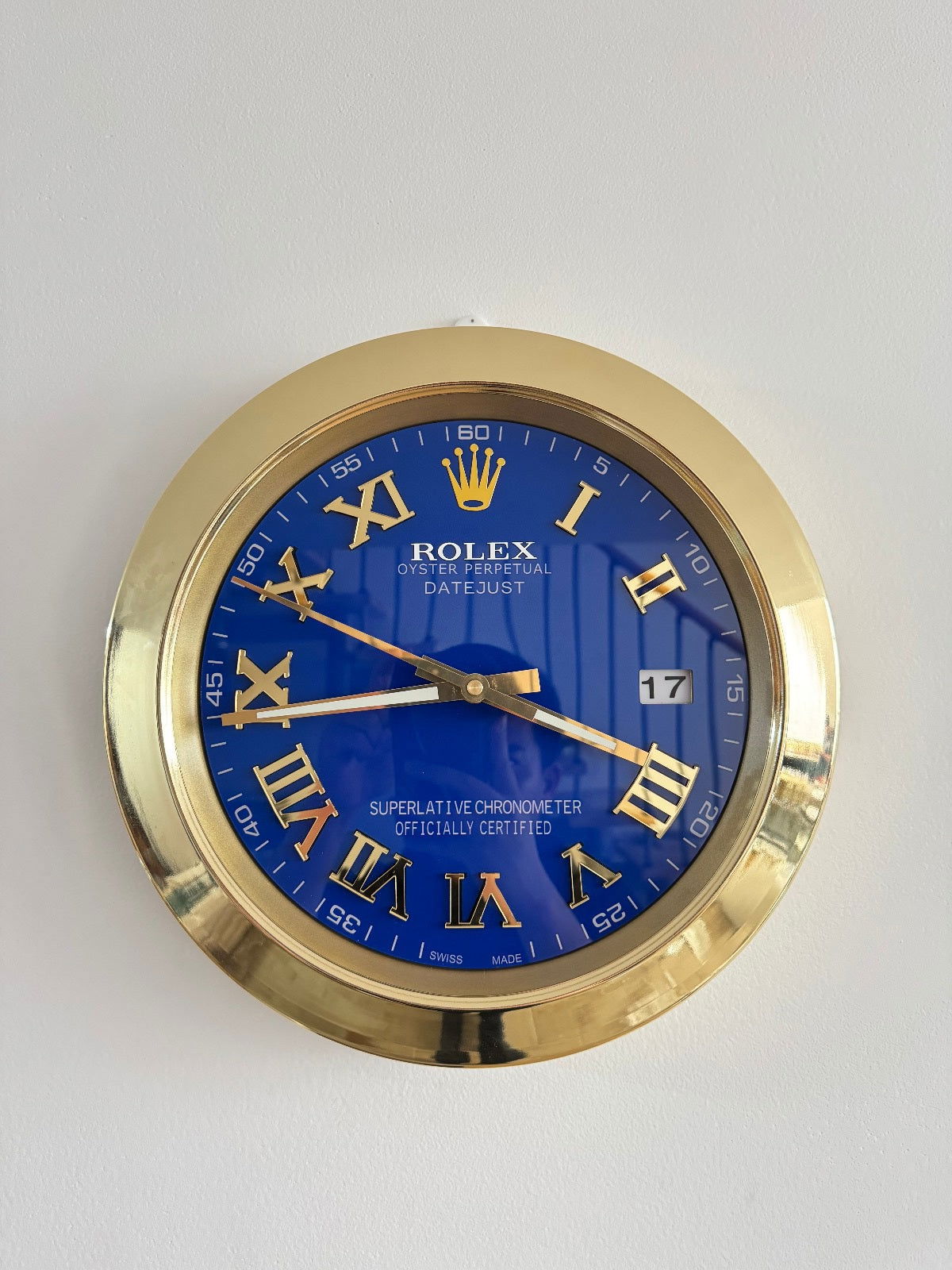 Orologio Date Just Roman da muro